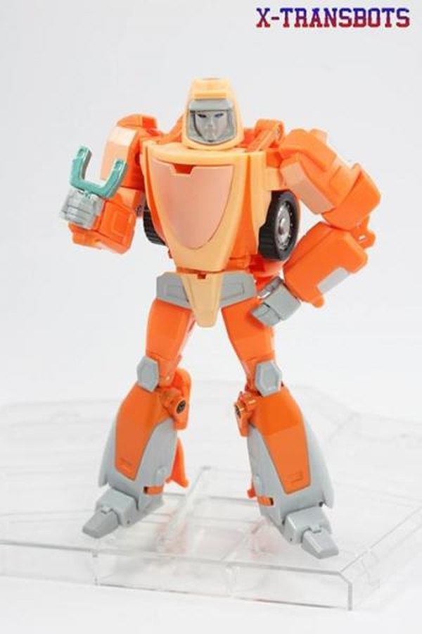 Final Images X Transbots Ollie And Sonic Coins, Figure, Box, Card, Comparison Shots  (4 of 8)